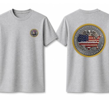 AMERICA 250TH grey tee