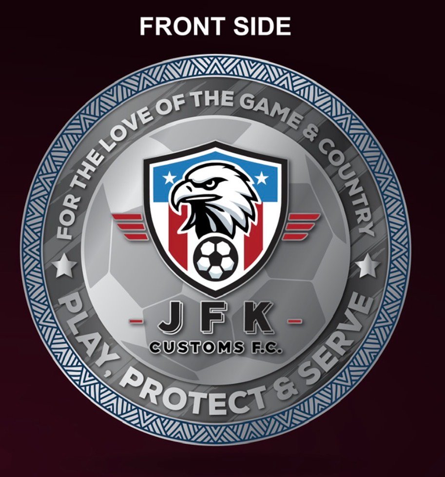 JFK Customs FC Challenge Coin