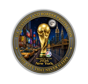 JFK World Cup Challenge Coin
