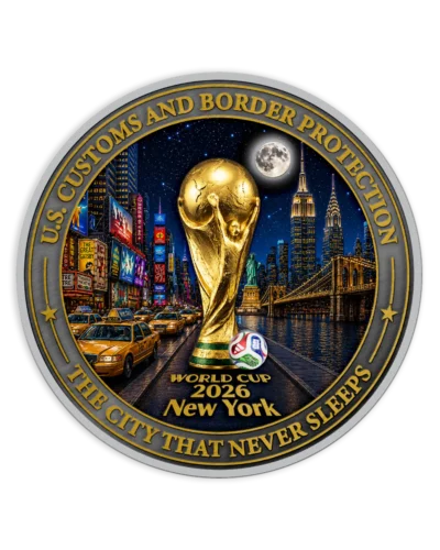 JFK World Cup Challenge Coin